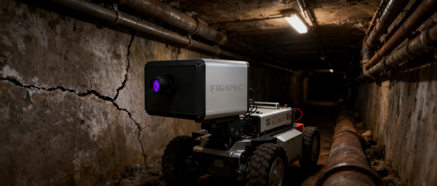 彩谱FigSpec FS-27高光谱相机助力地下工程科研突破 实现衬砌结构抗压强度无损精准监测
