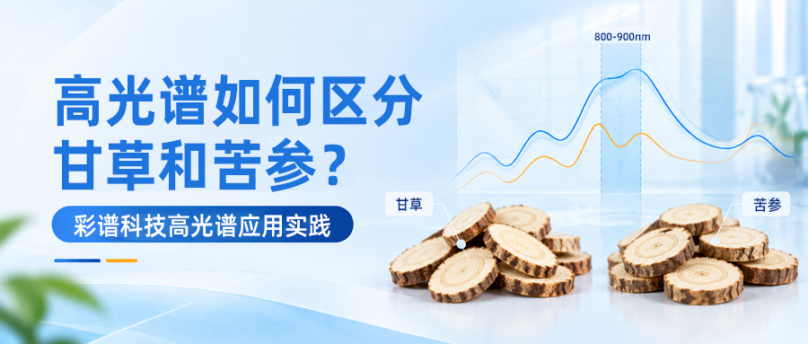 高光谱如何区分甘草和苦参？｜彩谱科技高光谱应用实践